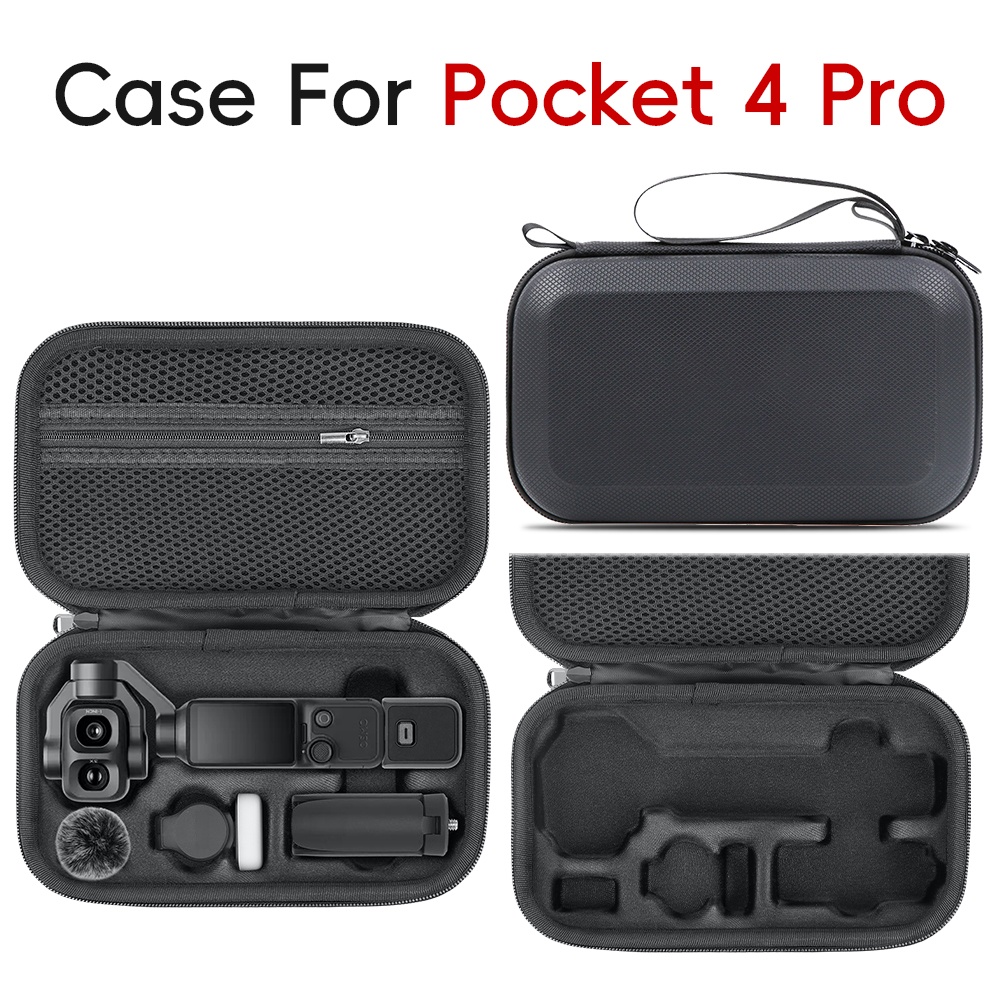 Drone Camera Case - กระเป๋าใส่แบบ PU สำหรับ DJI Osmo Pocket