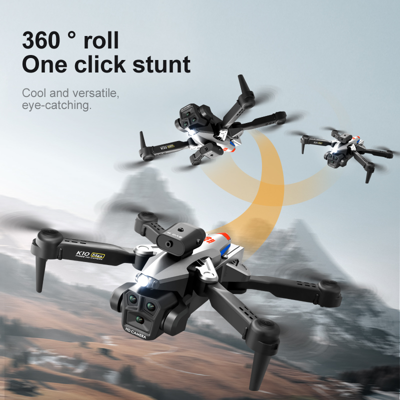 K10 Max RC Drone HD 4Kเครื่องบ - Drone Camera 4K บทวิจารณ์และราคา