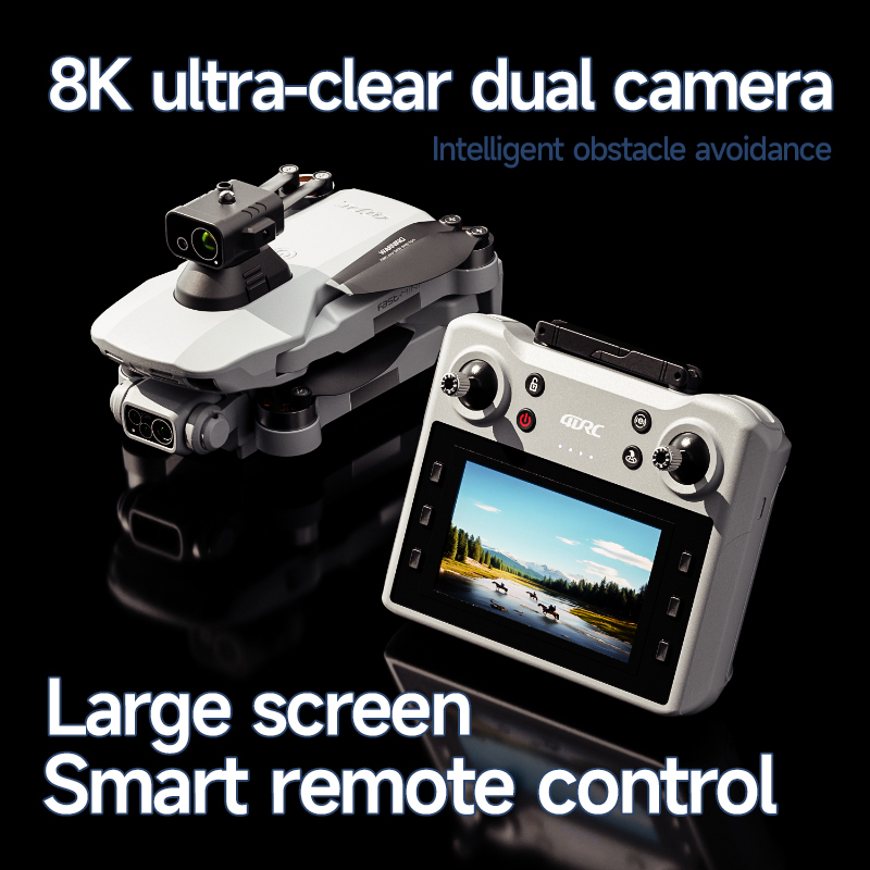 โดรนจอ GPS ระดับมืออาชีพ หลบหล - Drone Camera Professional บทวิจารณ์และราคา